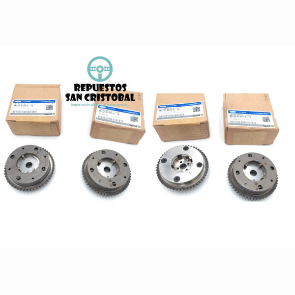 Kit completo 4 piñones VVT Ford 3.5 Ecoboost 2017-2025 Original - Repuestos San Cristóbal