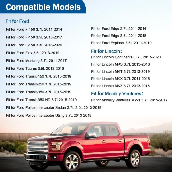 Juego completo de empaquetaduras de múltiple de admisión Standard MS971181 para Ford Explorer Edge F150 Mustang Transit V6 - Repuestos San Cristóbal